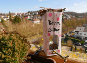 Upcycling Vogelhäuschen