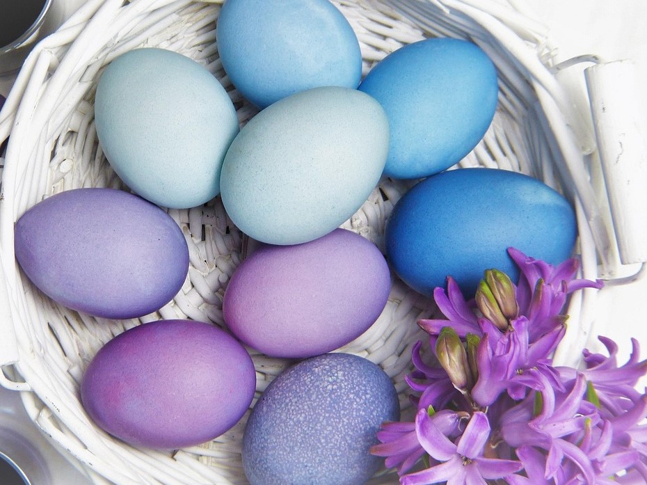 Naturfarbe für Ostereier