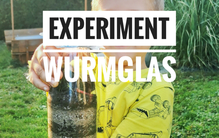 Experiment Regenwurmglas