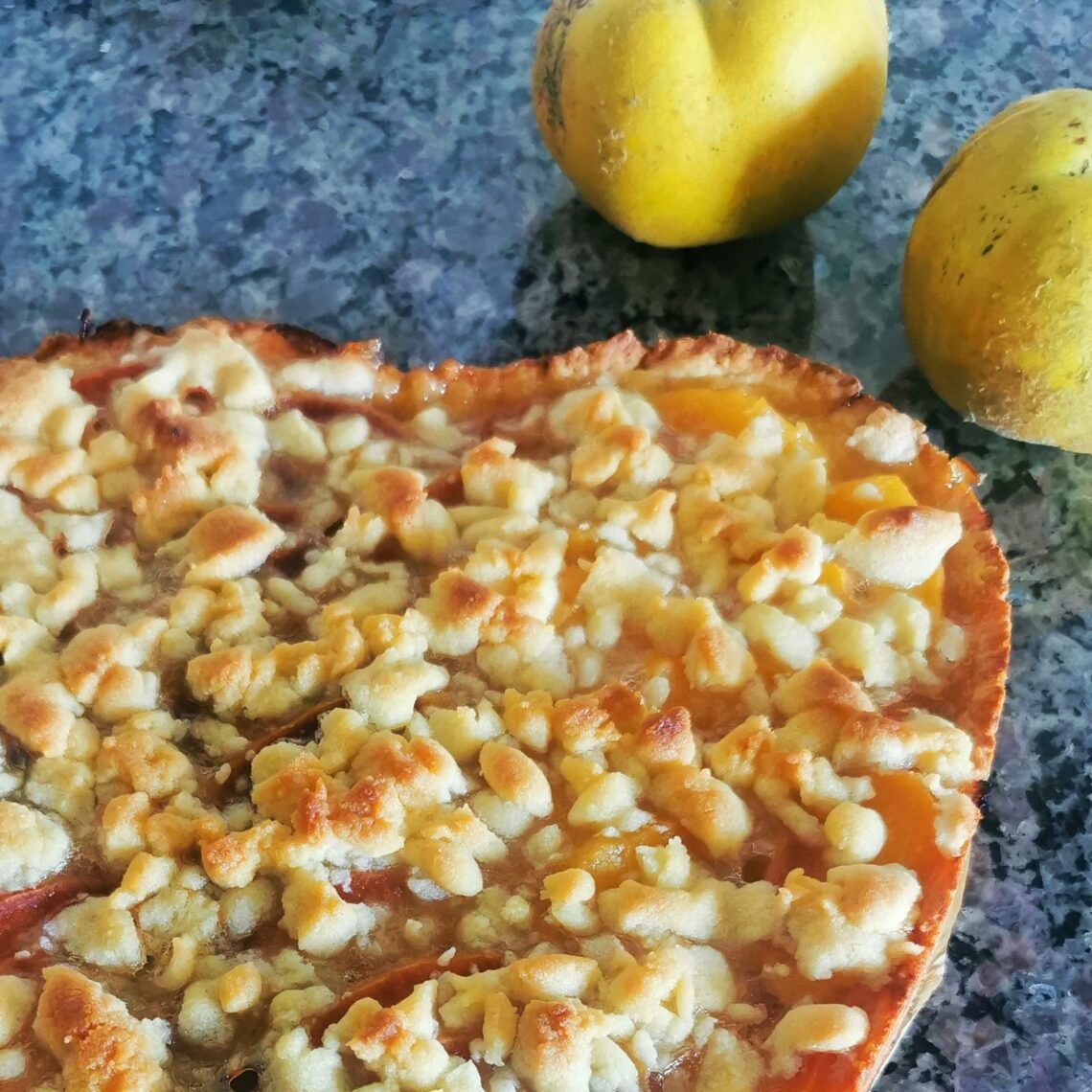 Leckere Quitten Tarte