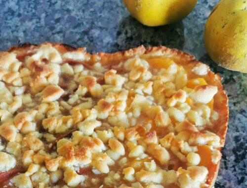 Leckere Quitten Tarte