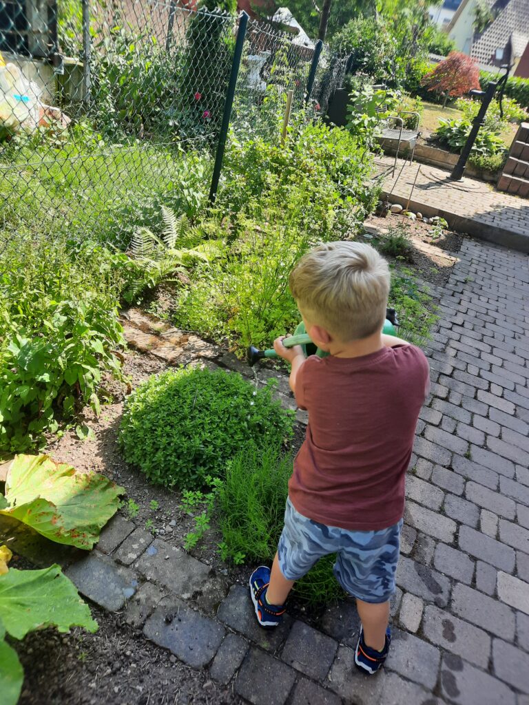 Kinder fürs Gärtnern begeistern