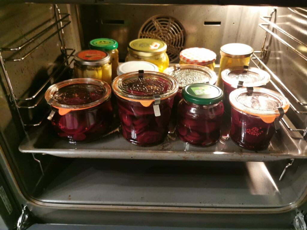 Rote Bete einmachen Backofen