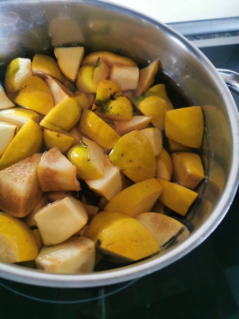 Quittensaft kochen
