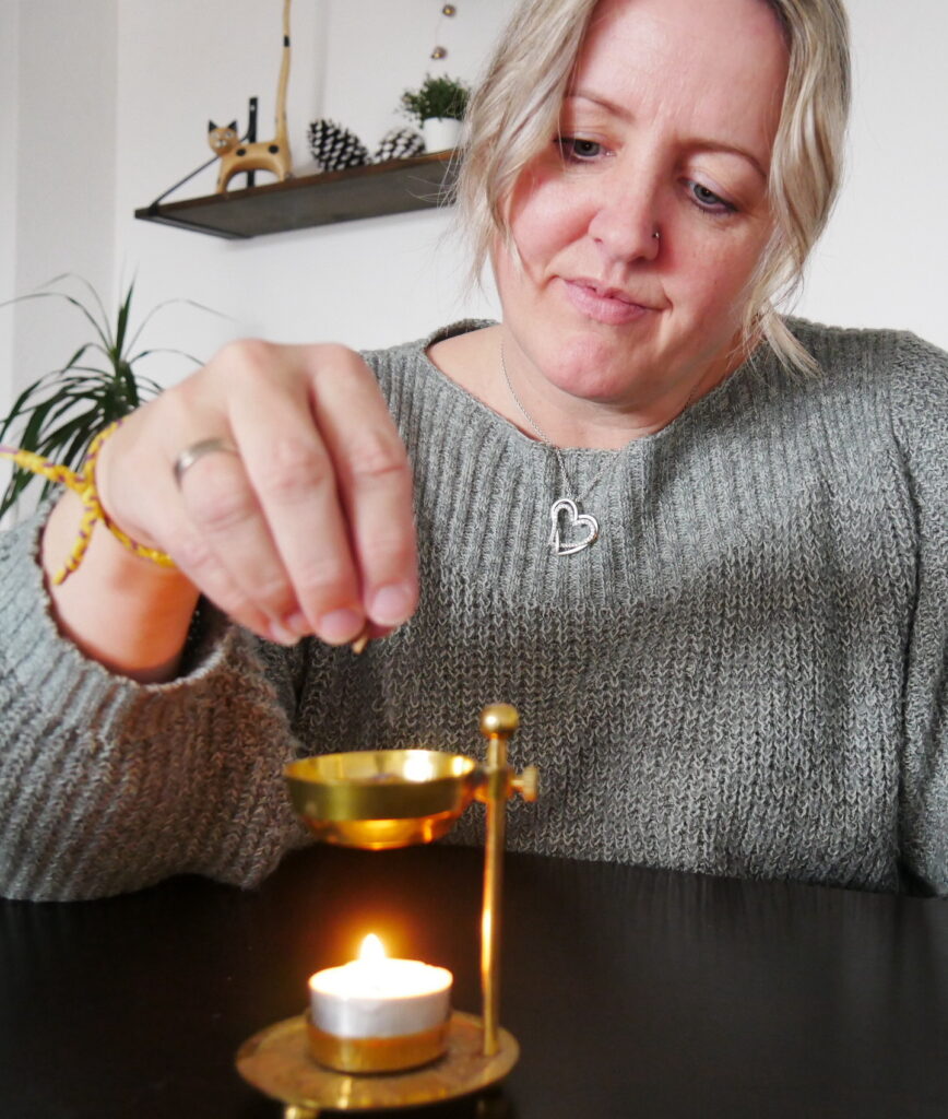 Kräuter Räuchern Stövchen