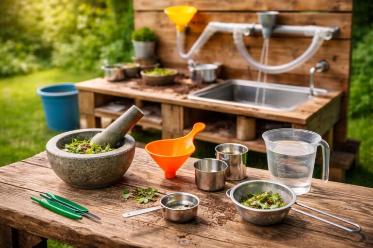 Matschküche Zubehör