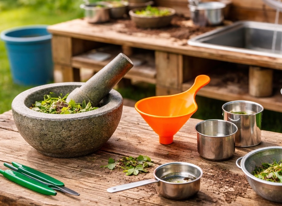 Matschküche Zubehör