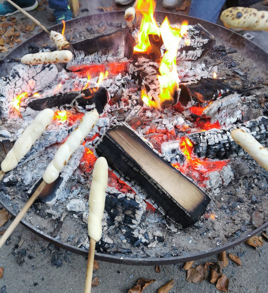 Stockbrot grillen