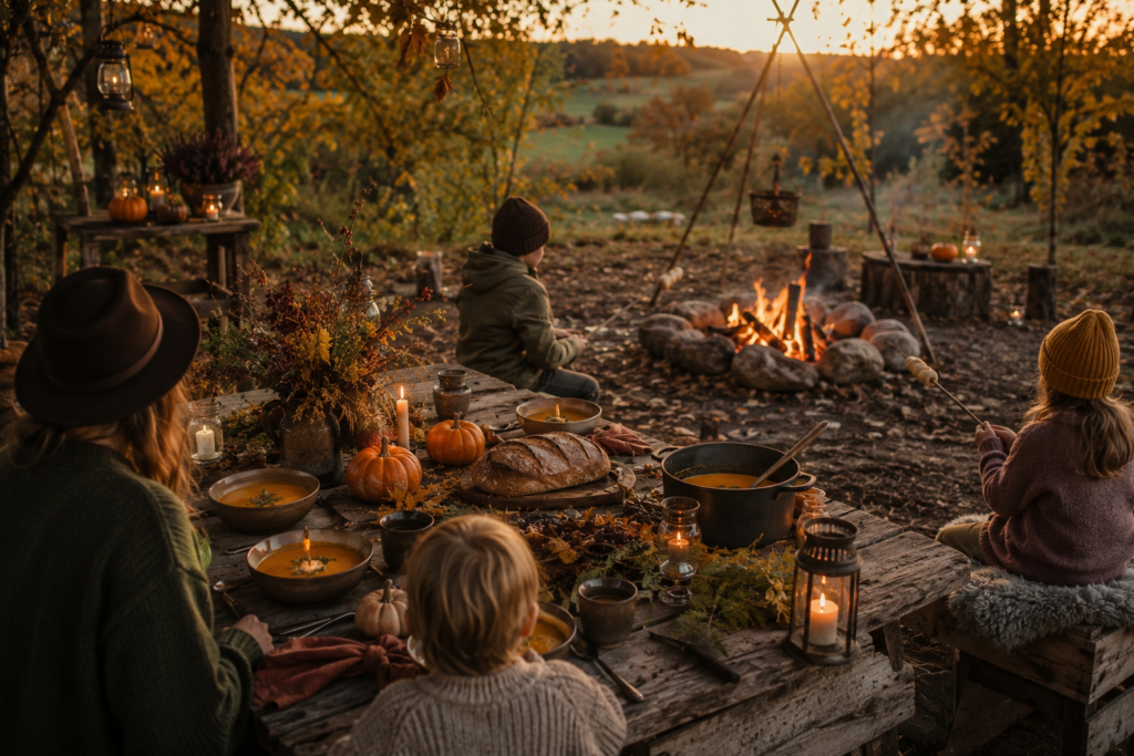 Samhain Rituale gemeinsames mahl